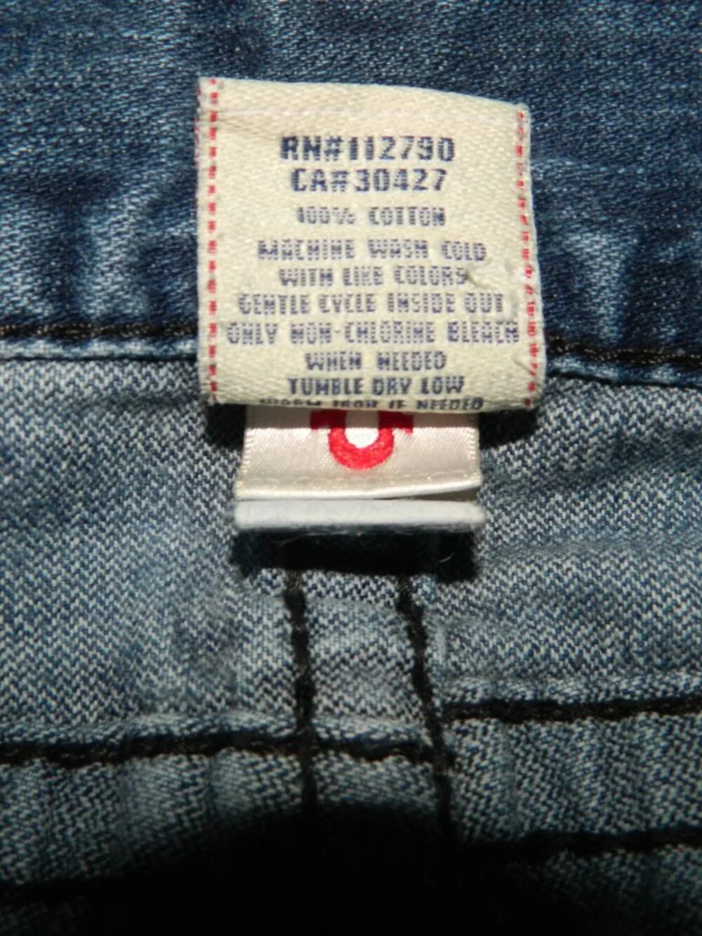 True Religion Ricky Big T Jeans Mens Size 33 (LL-3)